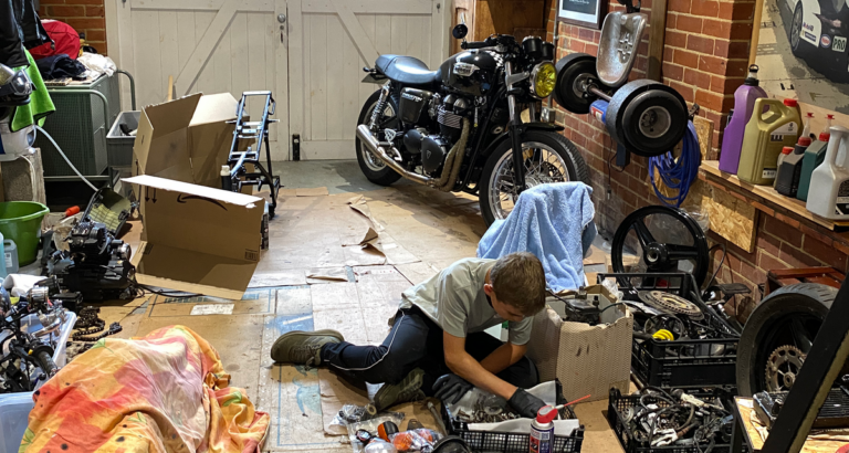 Ducati 049 Build: Part 2 – Trust, Boxes, and the Cagiva Connection