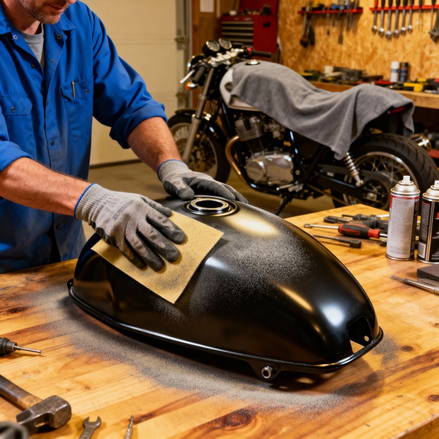 Restoring a Bike with Rattle Cans – A Proper Spray Job