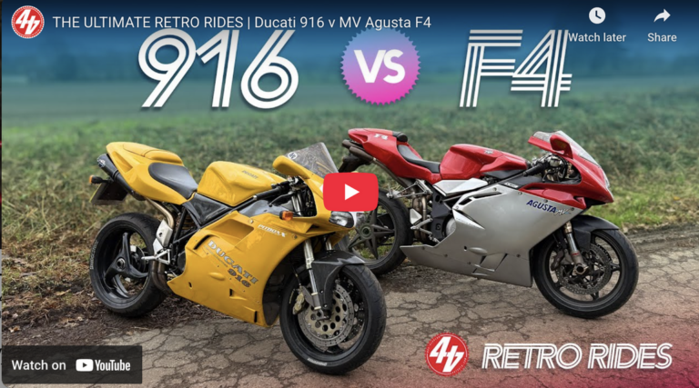 Ducati 916 vs MV Agusta F4 – Italian Icons Enjoyed Properly on UK Roads