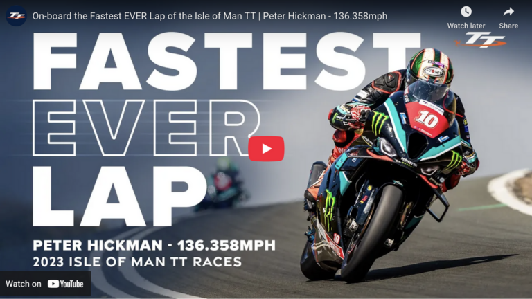 Peter Hickman’s Fastest Ever TT Lap (2023) – Record-Breaking Onboard